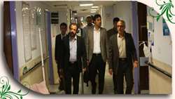 بازدید دکتر واعظی از اورژانس مراکز آموزشی درمانی دانشگاه علوم پزشکی رفسنجان