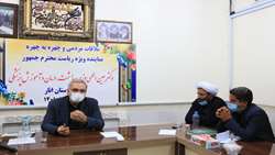 دیدار چهره به چهره وزیر بهداشت با مردم انار