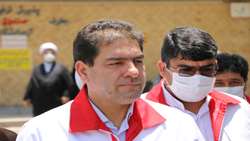 بازدید دکتر همتی از مراکز درمانی و هلال احمر رفسنجان