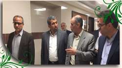 بازدید اعضاء هیئت امناء از روند توسعه دانشگاه 