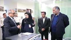 بازدید دکتر حیدری مدیر کل بازرسی وزارت بهداشت