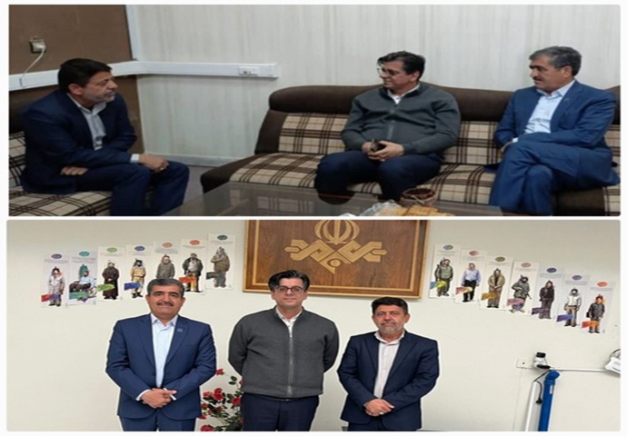 دیدار رئیس دانشگاه علوم پزشکی رفسنجان با مدیر جدید رادیو شهری