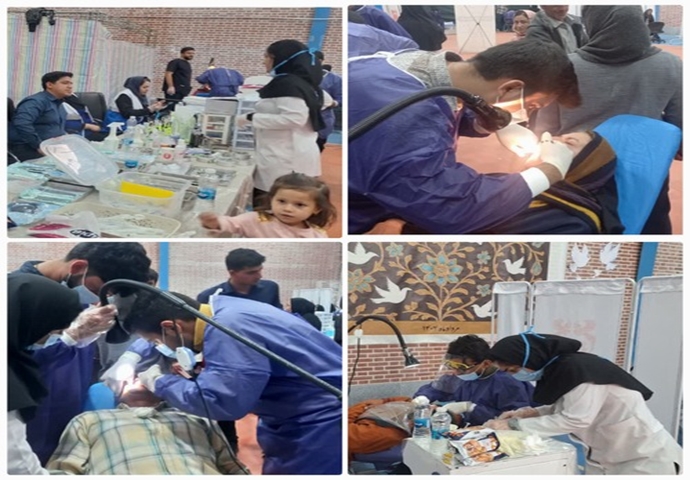 نهمین طرح جهادی درمانی قرارگاه جهادی شهرستان رفسنجان برگزار شد