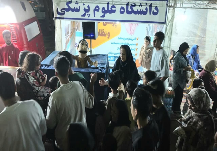 حضور مجموعه دانشگاه علوم پزشکی رفسنجان در حاشیه رویداد ملی شو سواره اسب